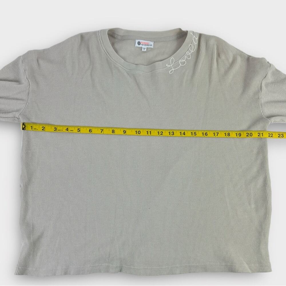 Sundry for Evereve Loved Thermal Long Sleeve Top Size 0 - Picture 5 of 7